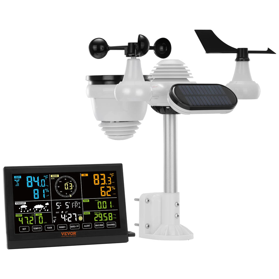 7 In 1 Stazione Meteorologica Wireless Display a Colori