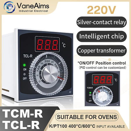 AC220V Knob Type Digital Thermostat &ndash; Easy Temperature Control