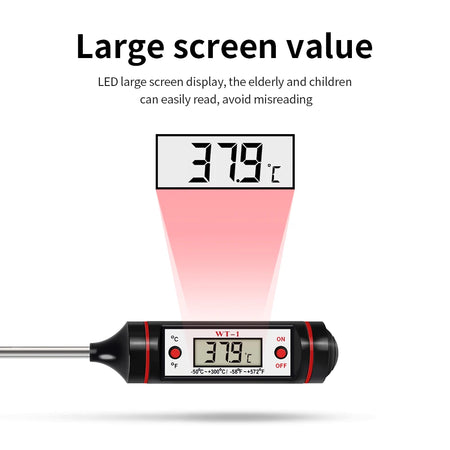 Portable Digital Kitchen Thermometer WT-1 &ndash; Fast Reading