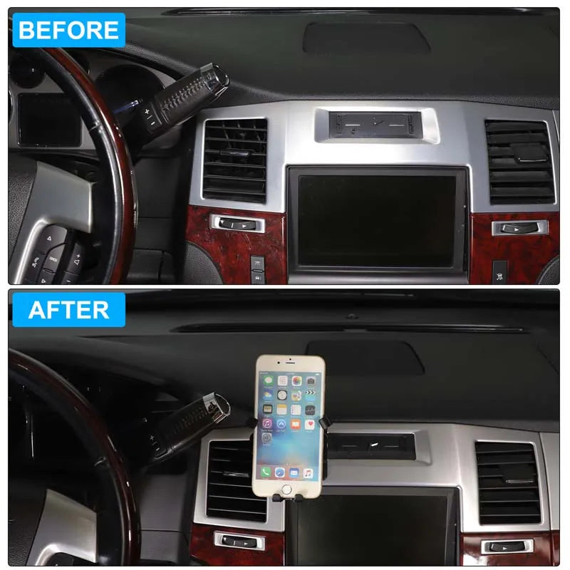 Μαύρη Βάση Οθόνης Πλοήγησης Αυτοκινήτου ABS Cadillac Escalade