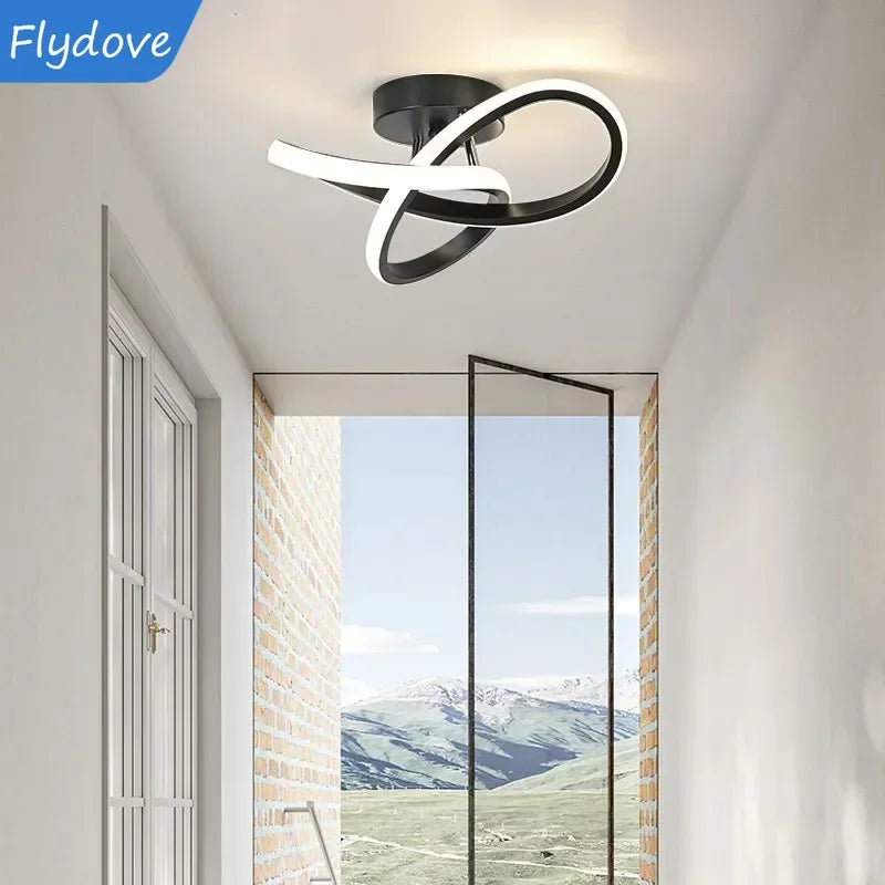 Trefoil Modern LED Ceiling Light &ndash; Dimmable Ambience