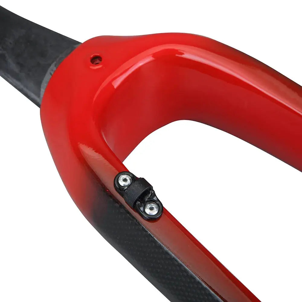 BUCKLOS Carbon MTB Fork Ultralight Mountain Bike Hard Fork 26/27.5er Matte/Gloss Bicycle Forks 100mm Width Cycling Front Forks by InterCyprus Trading Ltd