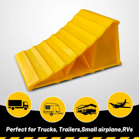 Wheel Chocks For Travel Trailers &ndash; Non Slip Stability