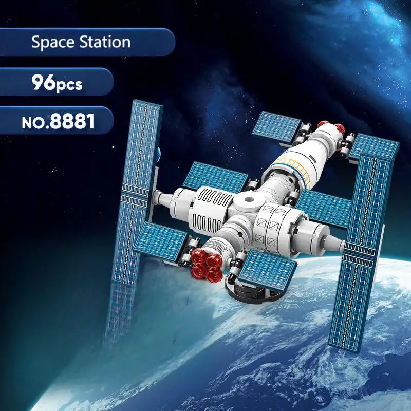 MOC Aerospaces Manned Rocket Center &ndash; Compatible with Lego 8881 96PCS NO BOX