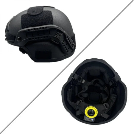 UHMWPE MICH2000 High Cut Ballistic Helmet - ISO NIJ IIIA