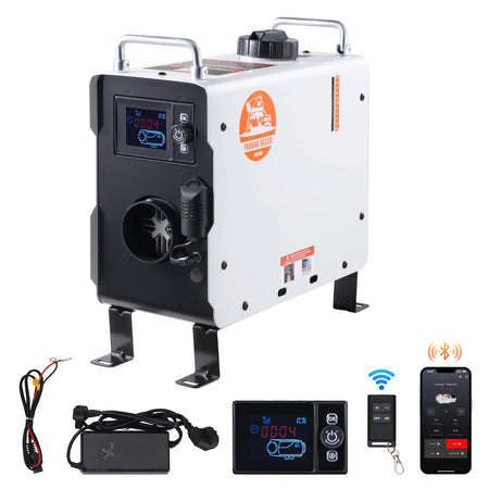 SucceBuy Diesel Heater 2/8KW 12V/24V All In One &ndash; Bluetooth