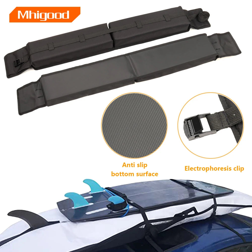 Universal Car Roof Luggage Soft Rack Pads &ndash; Soft Padding