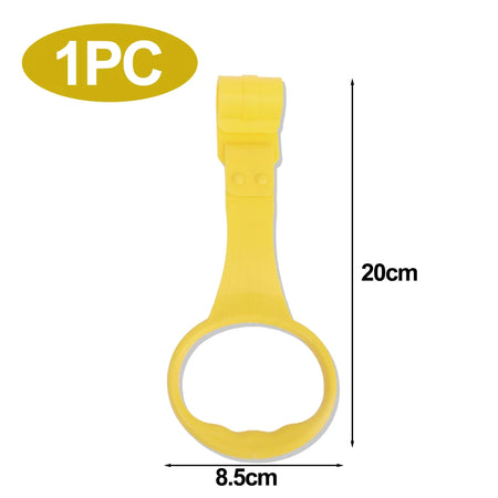 Children's Playpen Pull Ring for Crib - Baby Stand &amp; Toddler Arm Strength Aid yellow