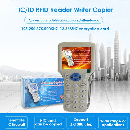 Handheld RFID Writer Duplicator 125KHz 13.56MHz &ndash; NFC Copy Default Title
