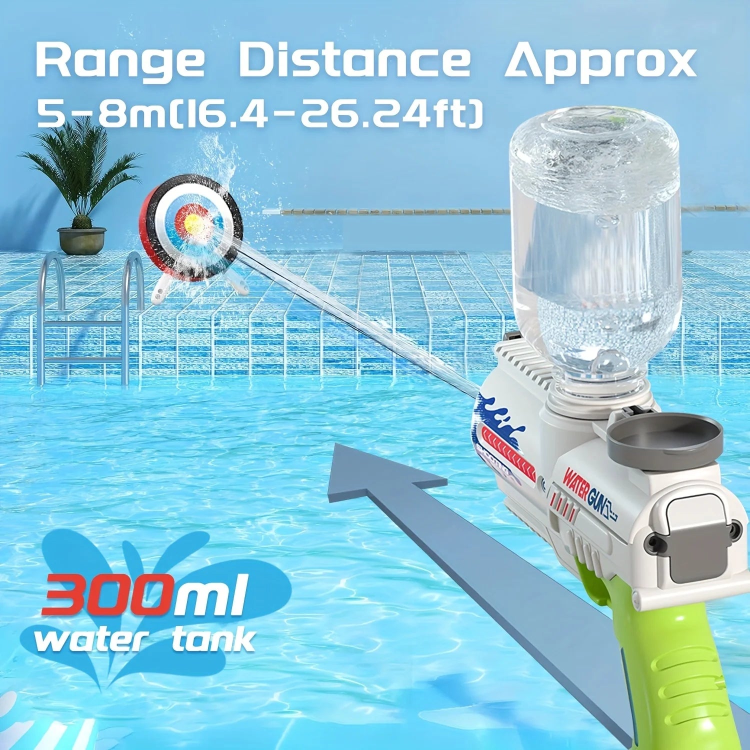 Summer Water Gun Toy Portable Water Gun &ndash; Outdoor Fun