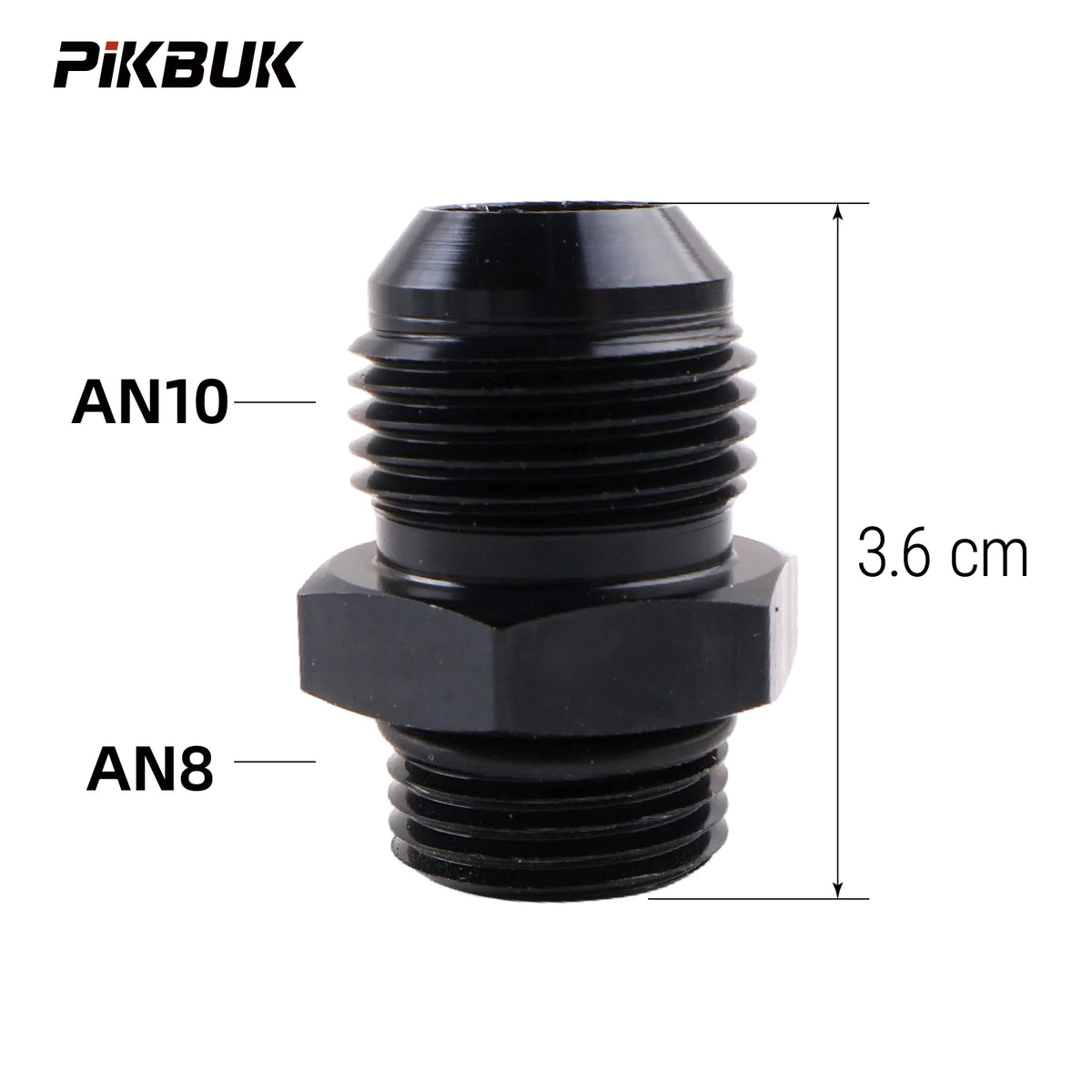 Aluminum Alloy AN4 AN6 AN8 AN10 AN12 Fuel Hose Adapter For Oil Cooler by InterCyprus Trading Ltd