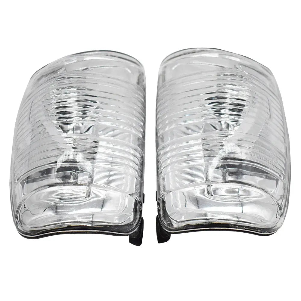 Left Right Car Wing Mirror Indicator Lamp Turn Signal Light Lens Cover Rear View for Ford Transit MK8 2004 Onwards BK3113B381AB by InterCyprus Trading Ltd