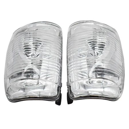 Left Right Car Wing Mirror Indicator Lamp Turn Signal Light Lens Cover Rear View for Ford Transit MK8 2004 Onwards BK3113B381AB by InterCyprus Trading Ltd