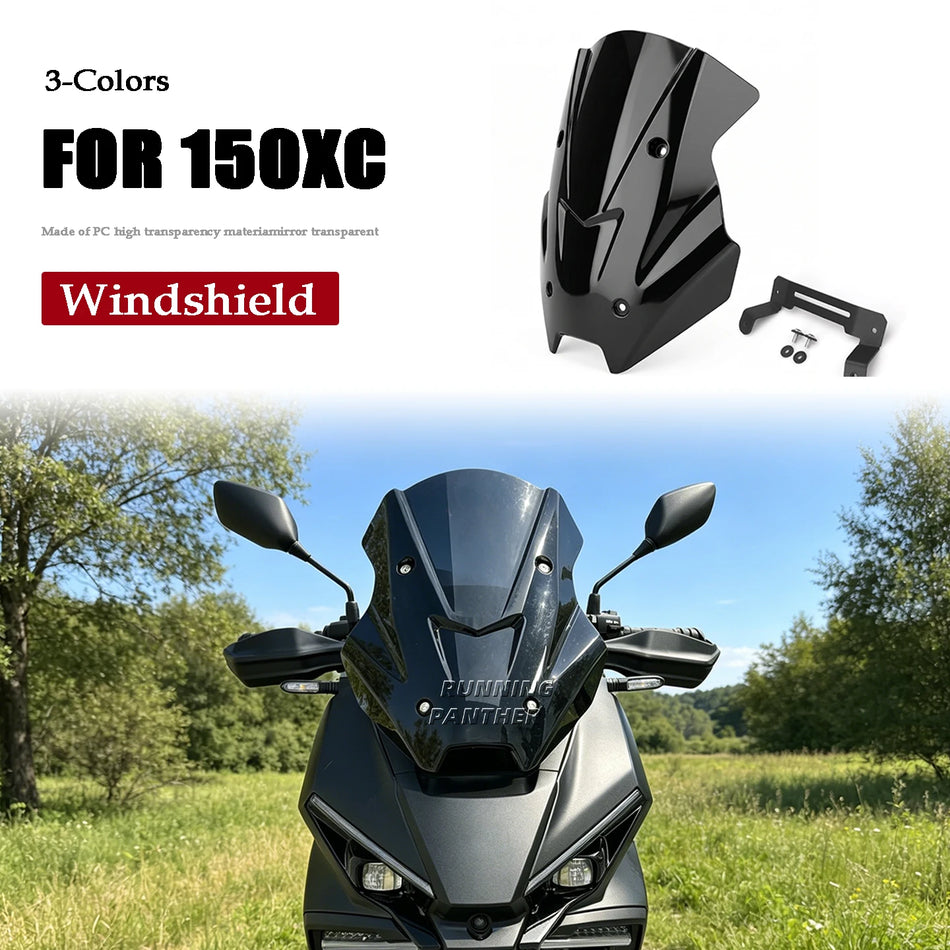 Priekšējā vējstikla deflektors aizsargs Premium PC Honda 150XC