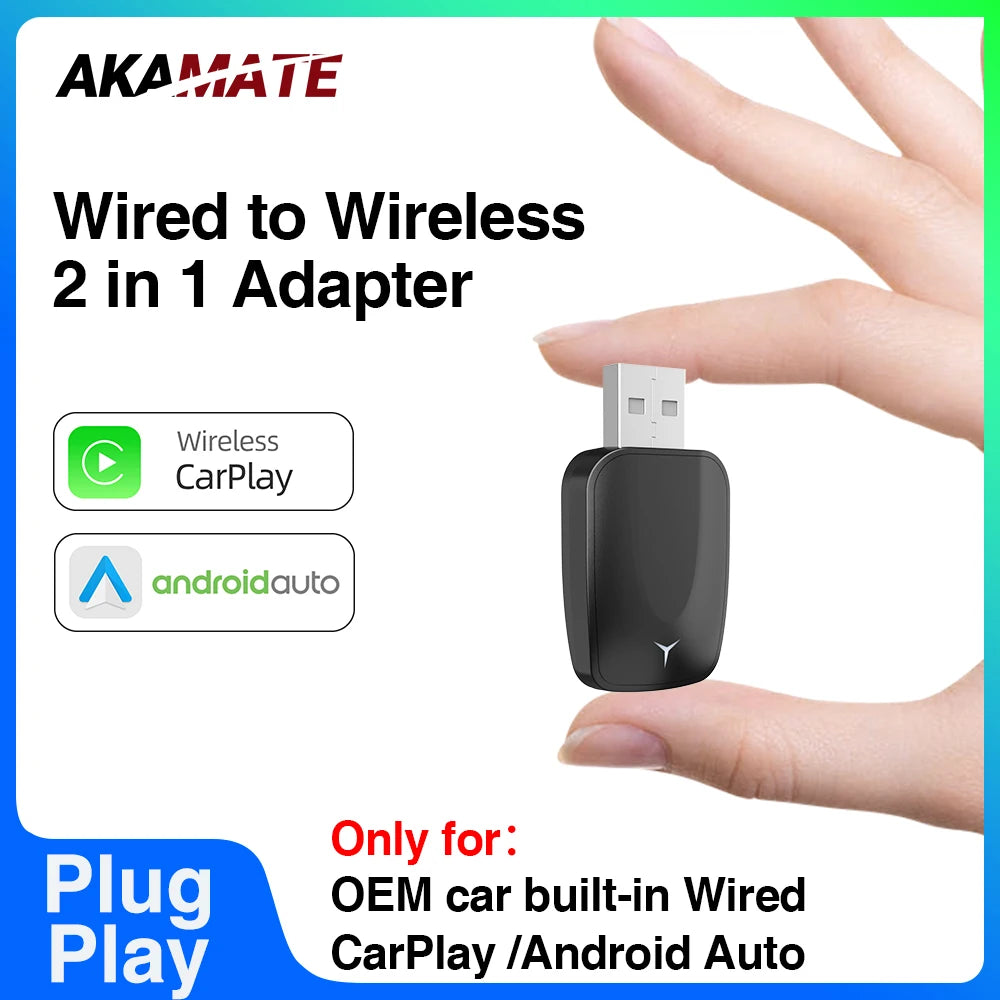Wireless CarPlay Dongle 2in1 &ndash; Wireless Android Auto