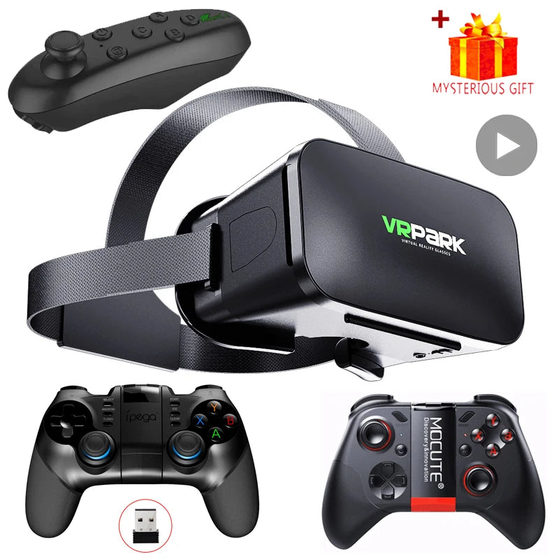 Cască 3D de realitate virtuală VR pentru smartphone-uri, cu lentile