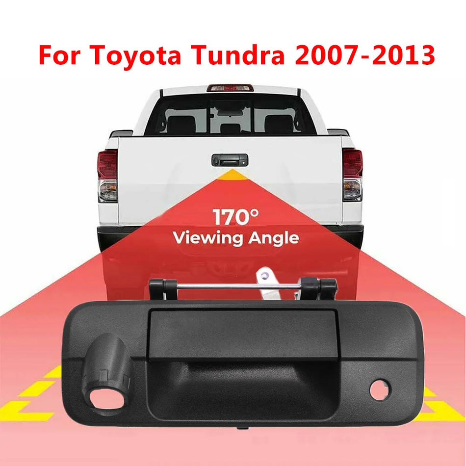 Achterklep deurgreep voor Toyota Tundra 2007-2013 zwart met optionele achtercamera opening 69090-0C051 of 69090-0C040