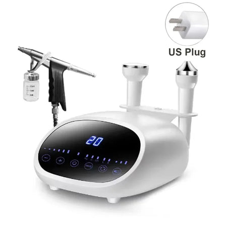 Three-In-One Ultrasonic Facial Massager &ndash; Deep Cleansing With Spary Gun-US