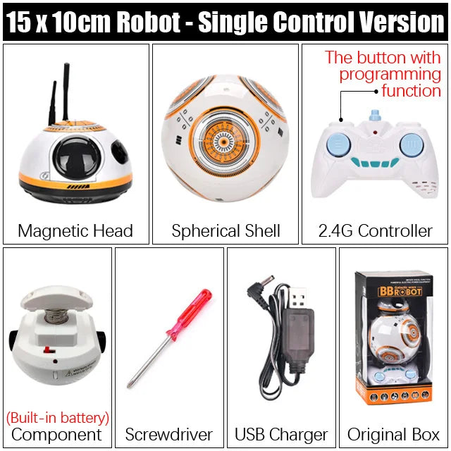 RC Robot with Gesture Control &amp; Sound Effects - Remote Controlled Toy With original box 1