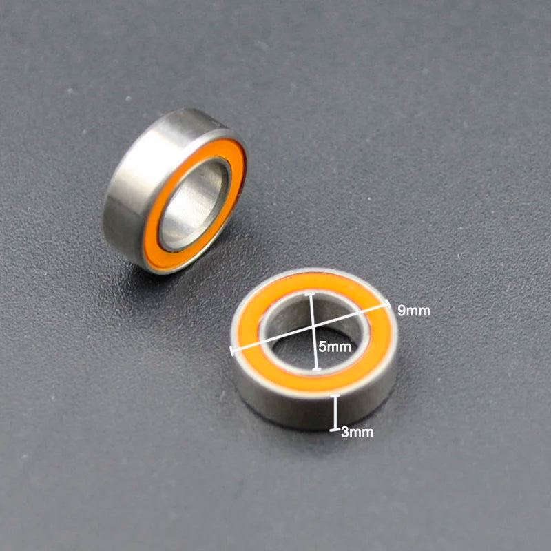 10pcs Hybrid Ceramic Bearings for Spinning Reels &ndash; Silent SMR95 5X9X3mm / CHINA / 10Pcs