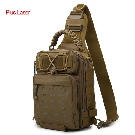 Tactical Camping Bag &ndash; Ultra Multi-Function Molle System Plus Khaki