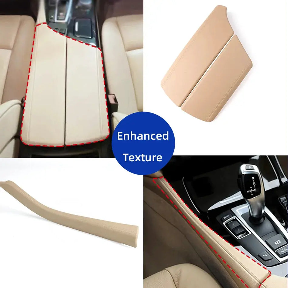 LHD RHD F10 ABS Car Center Console Storage Case Armrest Box CoverTrim Replacement For BMW 5 Series F11 520 523 525 528 530 535 by InterCyprus Trading Ltd