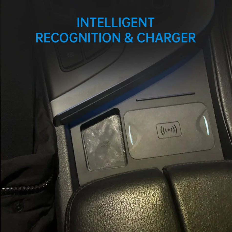 Chargeur de Voiture Sans Fil Avec Charge Rapide 15W Pour Audi Q7