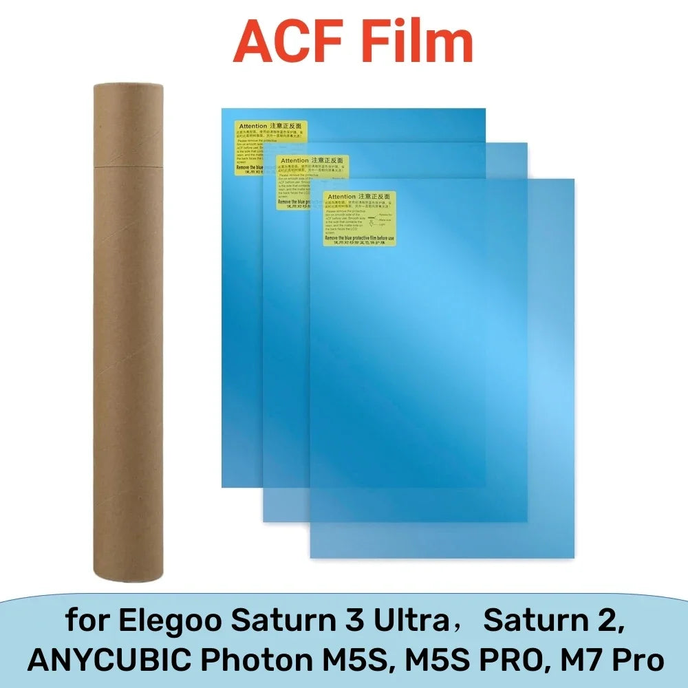 3Pcs ACF Film A4 Size 210x290mm &ndash; Printer Compatible