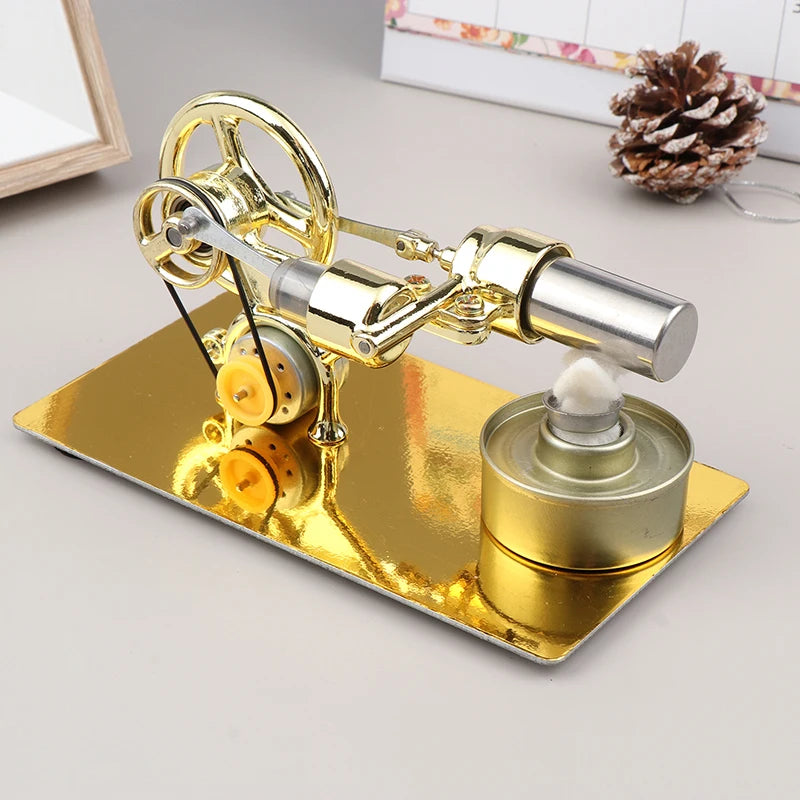 Hot Air Stirling Engine Model - Educational Science Toy for Dynamic Physics Experiments