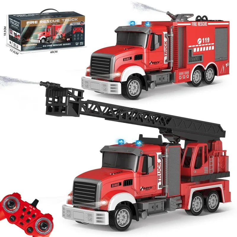 Remote Control Water Jet Fire Engine 1:12 - Water Spray