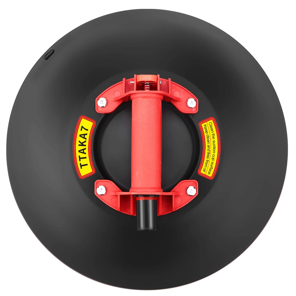 8 Inch Electric Vacuum Suction Cup Lifter &ndash; 250Kg Capacity red