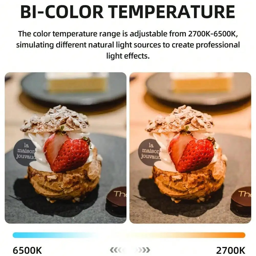 CrownQu Portable Inflatable Fill Light &ndash; Adjustable Bi-Color Lighting for Photography