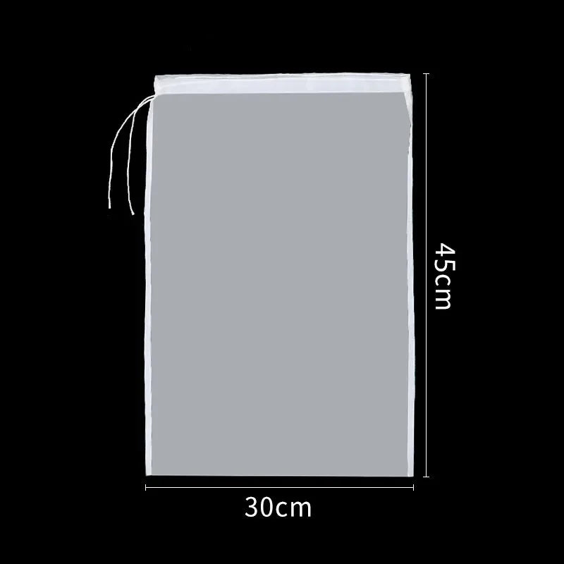 Reusable Nylon Food Filter Bag for Soy Milk, Nut Milk, Tea, and More D
