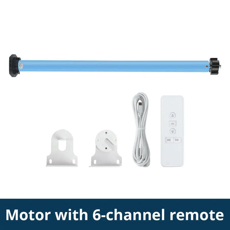 Zemismart Zigbee Smart Roller Shade Motor with Built-in Battery for Voice Control Motor with R6 / CHINA