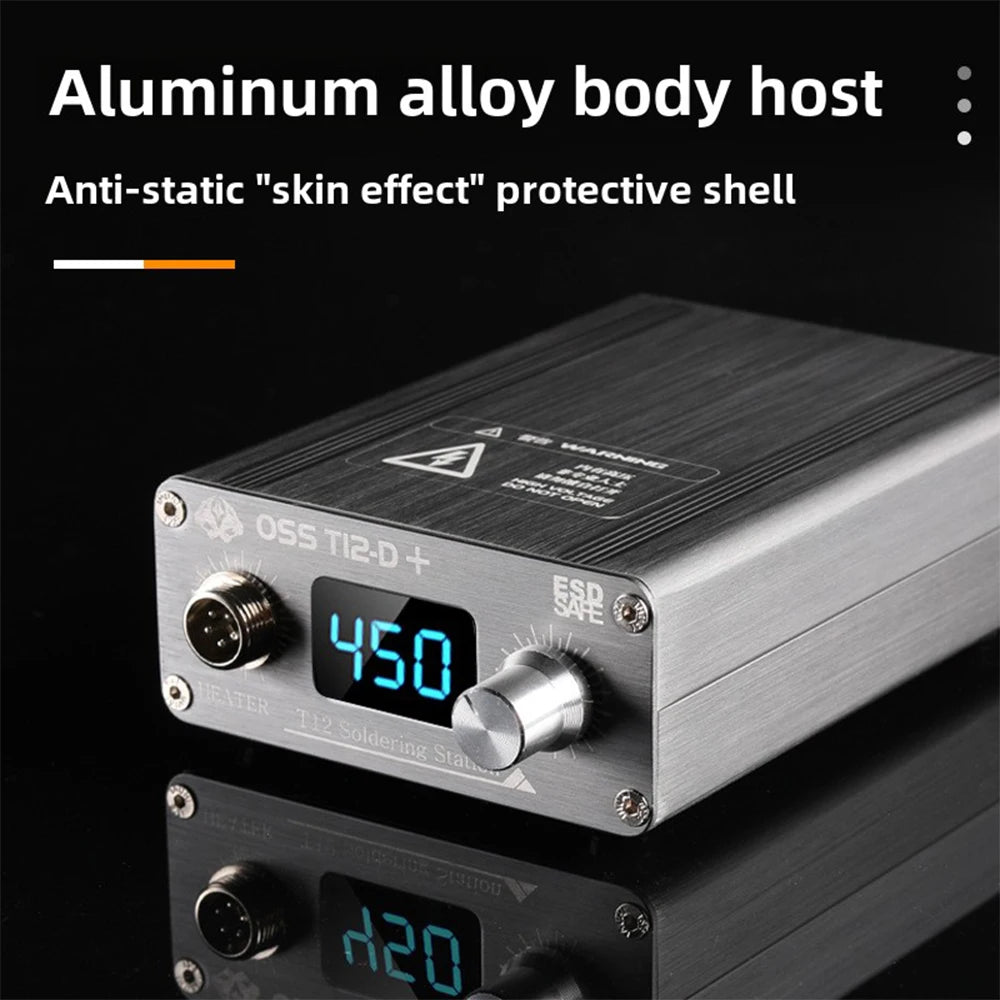 OSS T12-D Plus Soldering Station &ndash; Auto Sleep Mode