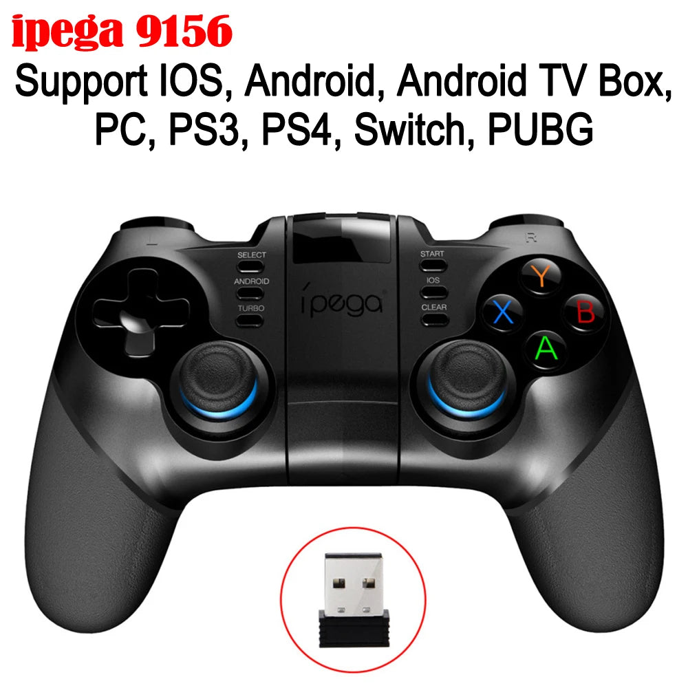 Bluetooth Mobile Gamepad Controller for iPhone, Android, and PC Ipega 9156 / China