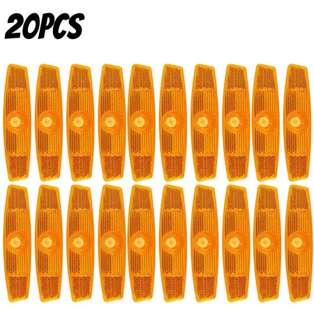 Fish Shaped Safety Spoke Reflectors For Bicycle Rim Light 20PCS 1