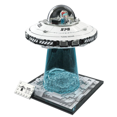 MOC Space UFO Alien Spaceship &ndash; Lego Compatible Gift NO Box 1