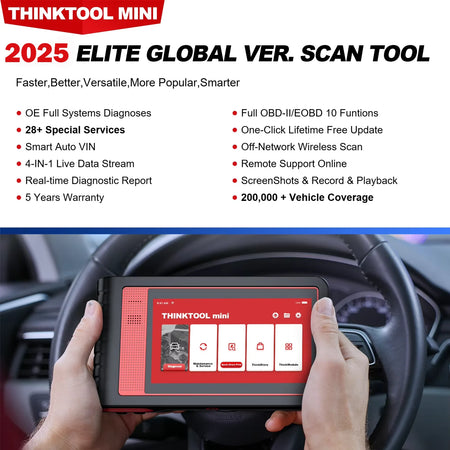 THINKCAR THINKTOOL MINI 2 CANFD &ndash; Bi-Directional Scan