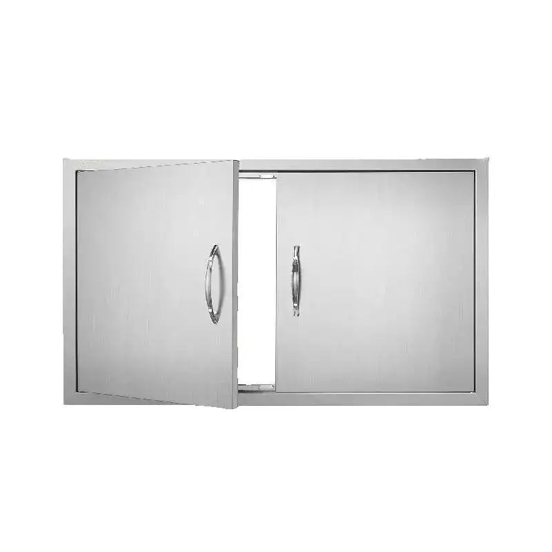 Stainless Steel BBQ Access Door Flush Mount Outdoor Kitchen