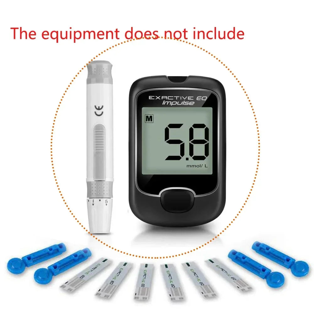EXACTIVE EQ Diabetic Test Strips &ndash; Accurate Blood Sugar Monitoring