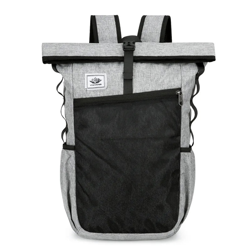 Climbing Camping Outdoor Backpack &ndash; Large Capacity Foldable Grey