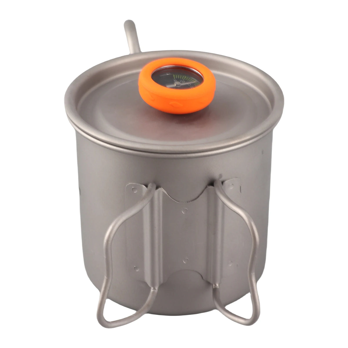 Outdoor Ti Pour Over Kettle 400ml Gooseneck &ndash; Thermometer