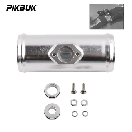 PIKBUK 2.5' 63mm Aluminum Flange Pipe with Adapter Fits For Jetta Golf Beetle A4 MK4 1.8T Map Sensor Flange by InterCyprus Trading Ltd