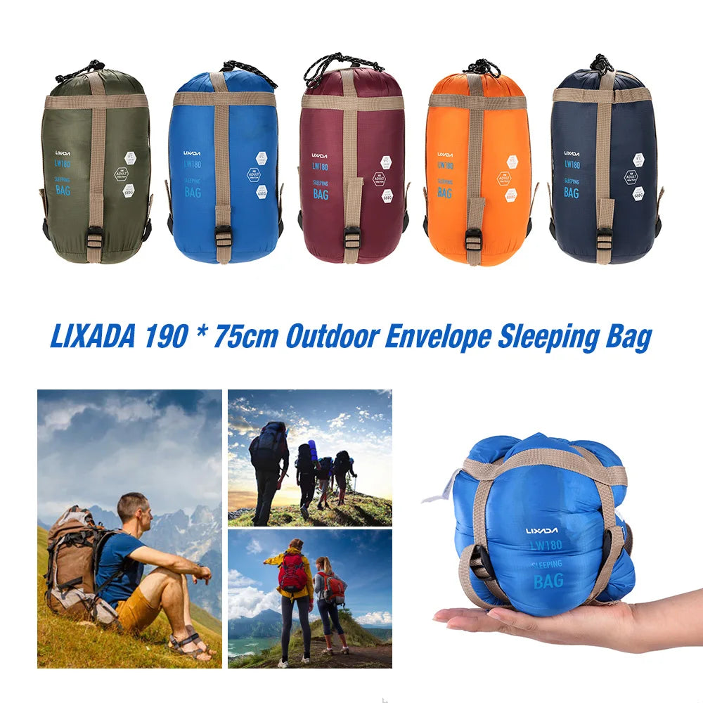 LIXADA Envelope Sleeping Bag &ndash; Ultralight Travel Companion