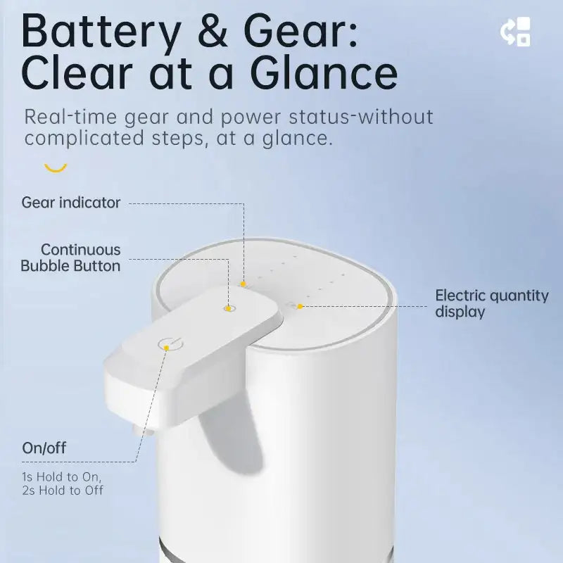 308ml Touchless Soap Dispenser Infrared Sensor USB