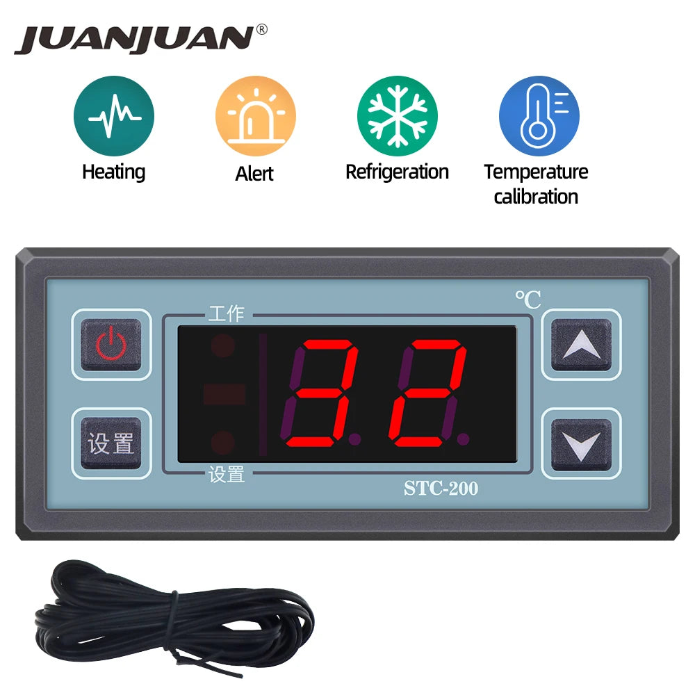 STC-200 Digital Thermostat &ndash; Accurate Temperature Control Default Title