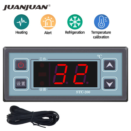 STC-200 Digital Thermostat &ndash; Accurate Temperature Control Default Title