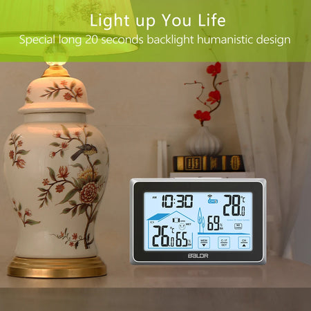 Baldr Wireless Weather Station - Large Touch Screen