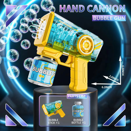 12 Holes Electric Bubble Gun &ndash; Full Automatic Fun for Kids